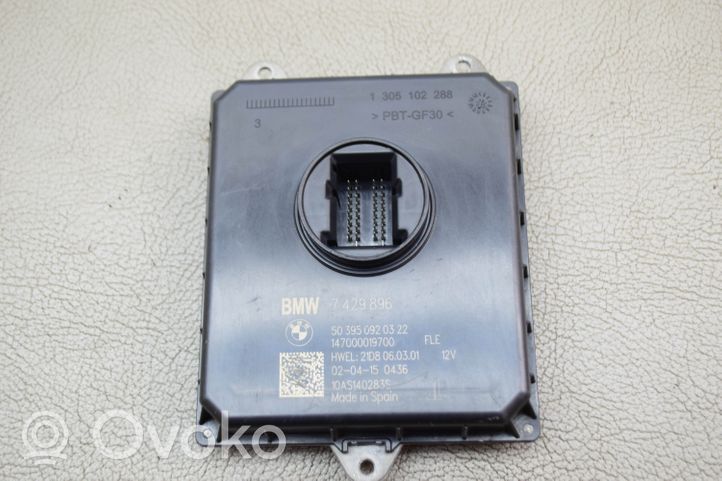 BMW X1 F48 F49 Moduł sterujący statecznikiem LED 7429896