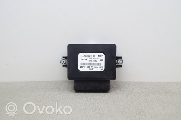 Mercedes-Benz B W246 W242 Takajarrun EMF-ohjainlaite/moduuli A1669002700