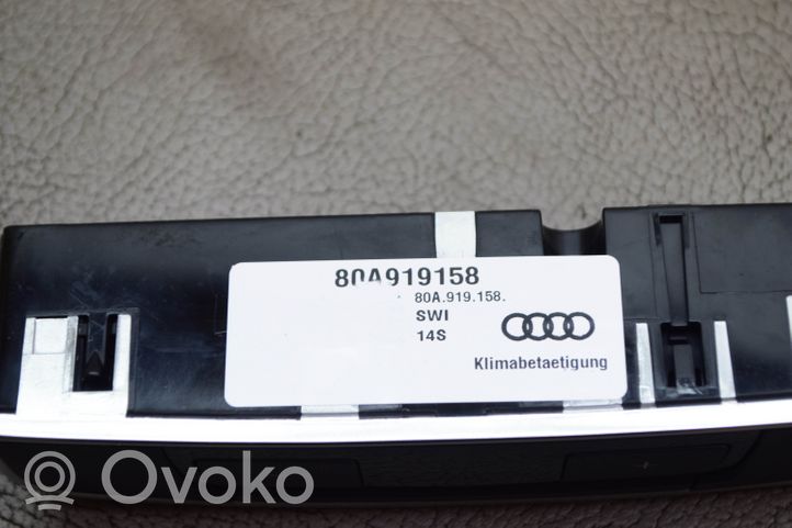 Audi Q5 SQ5 Interrupteur ventilateur 80A919158