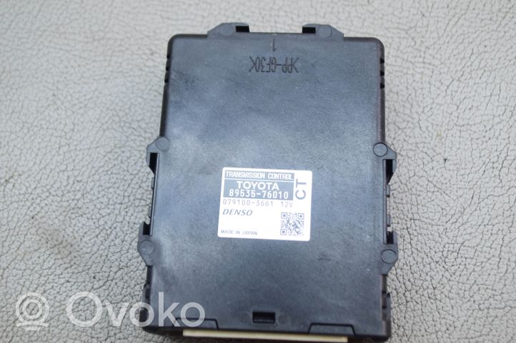 Toyota Prius (XW30) Module de contrôle de boîte de vitesses ECU 8953576010