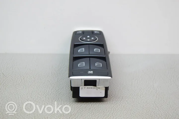 Mercedes-Benz GL X166 Electric window control switch A1669054300