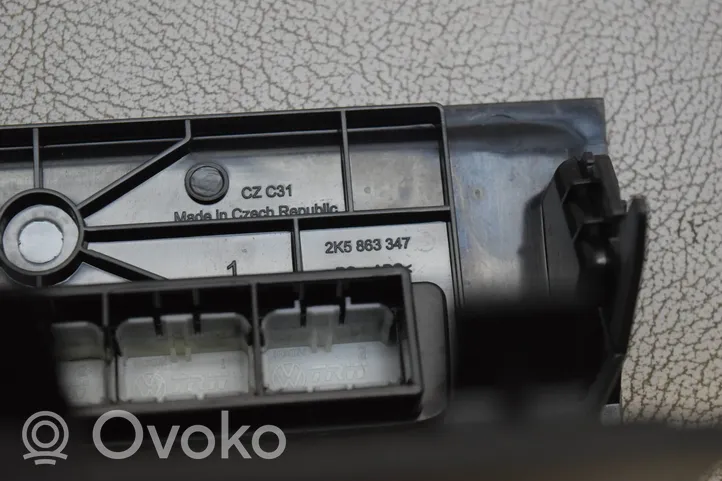 Volkswagen Caddy Boîte à gants garniture de tableau de bord 2K5863347