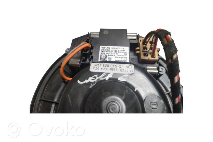 Volkswagen Golf VI Ventola riscaldamento/ventilatore abitacolo 3C0907521A