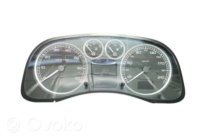 Peugeot 307 Compteur de vitesse tableau de bord 9655476380