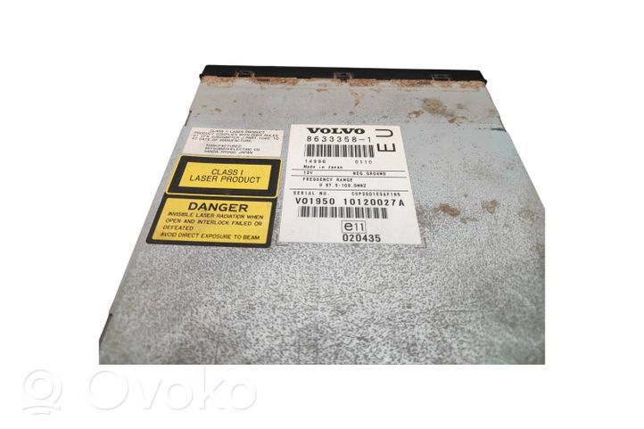 Volvo V70 Navigation unit CD/DVD player 86333581