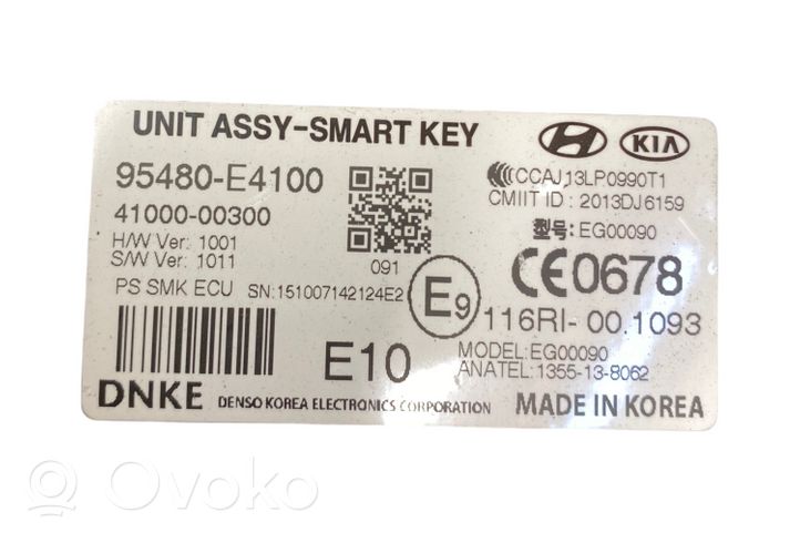 KIA Soul Citu veidu vadības bloki / moduļi 95480E4100