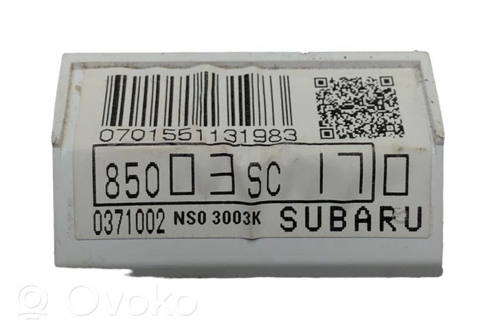 Subaru Forester SH Spidometras (prietaisų skydelis) 85003SC