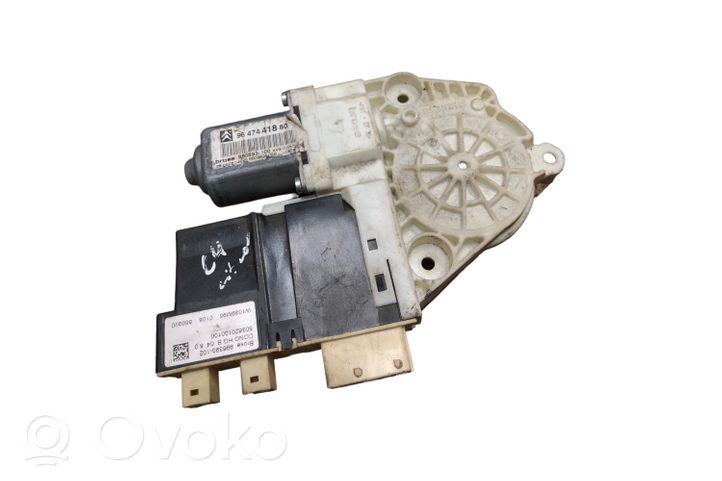 Citroen C4 I Silniczek podnośnika szyby drzwi przednich 9647441880