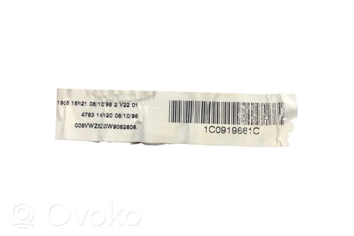 Volkswagen New Beetle Tachimetro (quadro strumenti) 1C0919861C