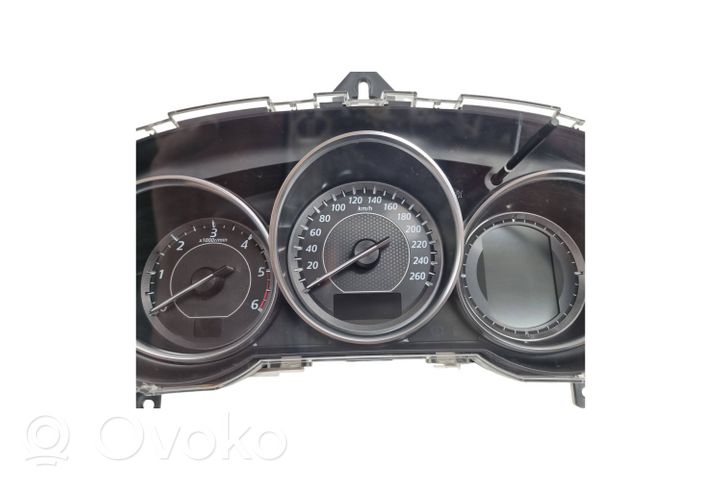 Mazda 6 Compteur de vitesse tableau de bord KD4555430