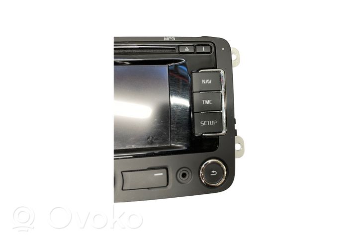 Skoda Octavia Mk2 (1Z) Panel / Radioodtwarzacz CD/DVD/GPS 3T0035191A