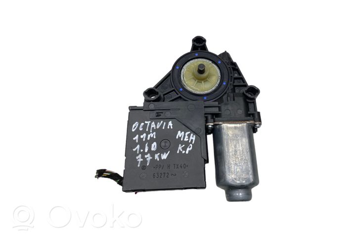 Skoda Octavia Mk2 (1Z) Motorino alzacristalli della portiera anteriore 1T0959701T