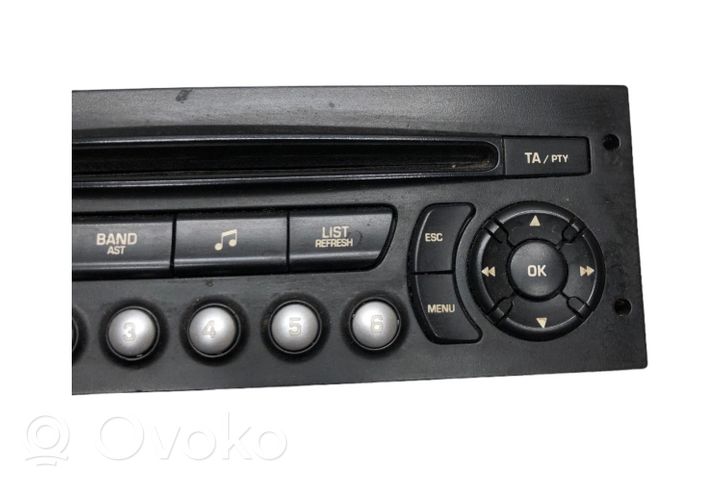 Fiat Scudo Unité principale radio / CD / DVD / GPS 96662669XT04
