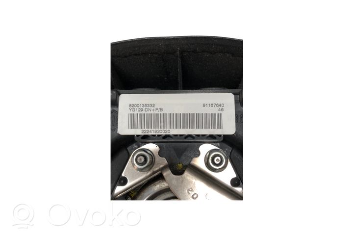 Opel Vivaro Ohjauspyörän turvatyyny 8200136332