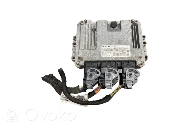 Peugeot 207 Variklio valdymo blokas 9663755480