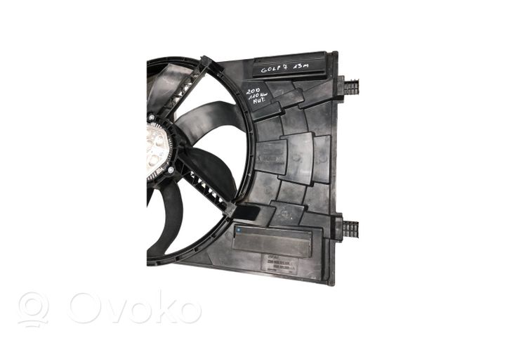 Volkswagen Golf VII Radiator cooling fan shroud 5Q0121205S