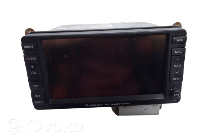 Mitsubishi ASX Radio/CD/DVD/GPS head unit 8750A239