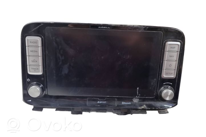 Hyundai Kona I Radio/CD/DVD/GPS-pääyksikkö 96560K4101TMT