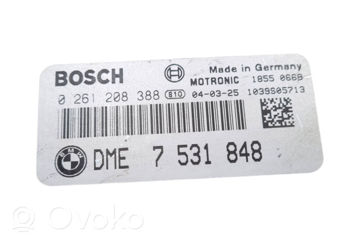 BMW 3 E46 Calculateur moteur ECU 7531848