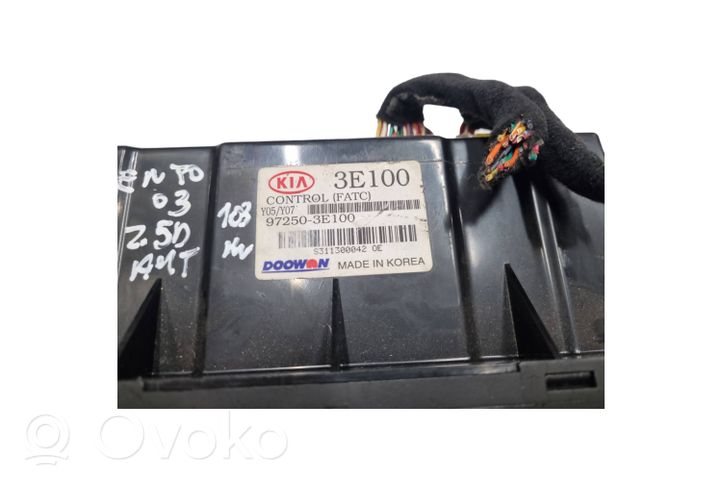 KIA Sorento Unité de contrôle climatique 972503E100