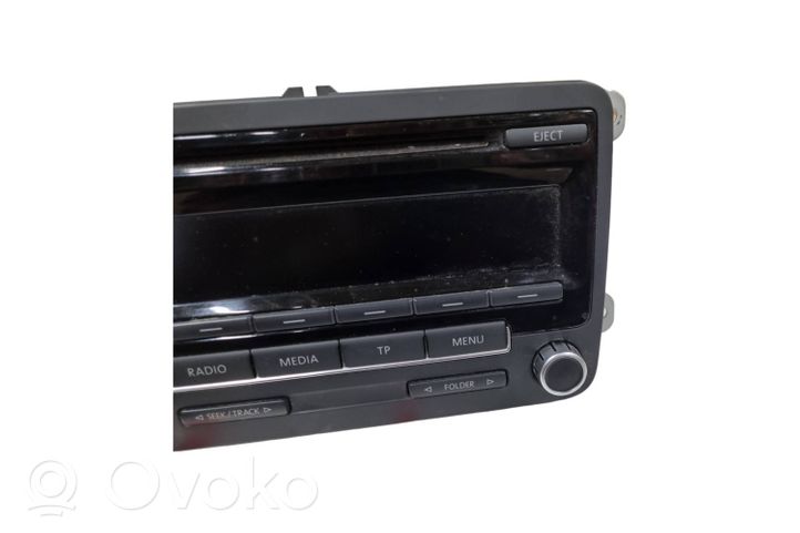 Volkswagen Golf VI Radio/CD/DVD/GPS-pääyksikkö 5M0035186J