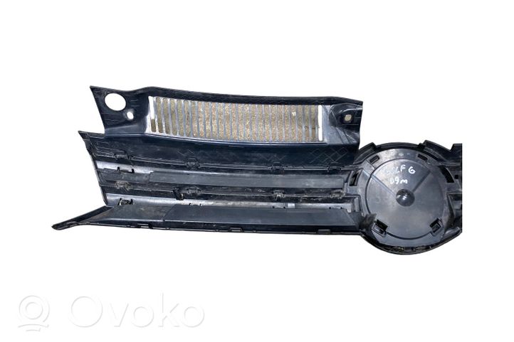 Volkswagen Golf VI Grille calandre supérieure de pare-chocs avant 5K0853653F