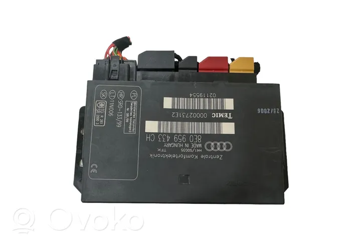 Audi A4 S4 B7 8E 8H Module confort 8E0959433CH