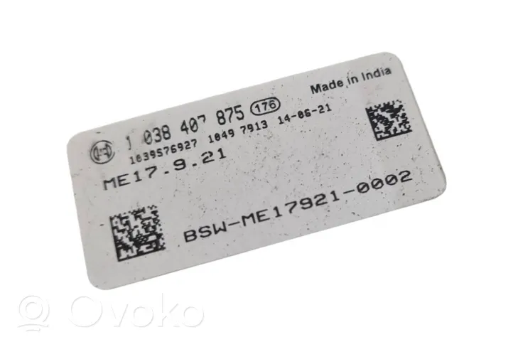 Hyundai i20 (GB IB) Sterownik / Moduł ECU 1038407875