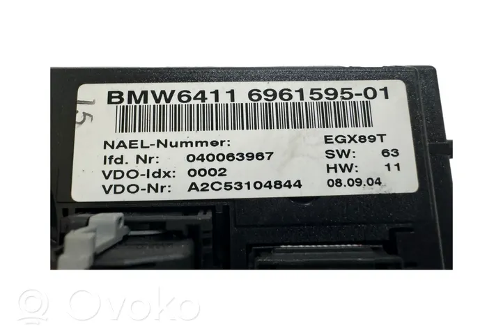 BMW 1 E81 E87 Ilmastoinnin ohjainlaite 6411696159501
