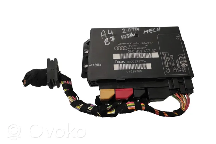 Audi A4 S4 B7 8E 8H Module confort 8E0959433BG