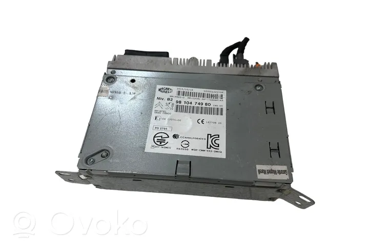 Citroen C4 Cactus Radio / CD/DVD atskaņotājs / navigācija 9810474980