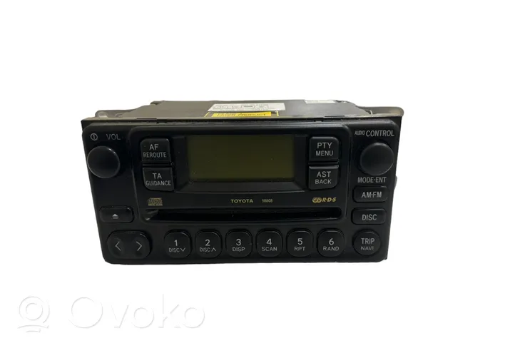 Toyota Avensis Verso Radio/CD/DVD/GPS-pääyksikkö 8612044080