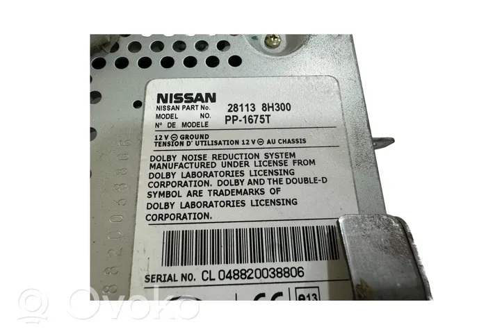 Nissan X-Trail T30 Radio/CD/DVD/GPS-pääyksikkö 281138H300