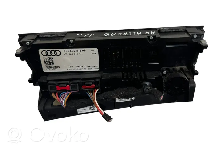 Audi A4 S4 B8 8K Oro kondicionieriaus/ klimato/ pečiuko valdymo blokas (salone) 8T1820043AH