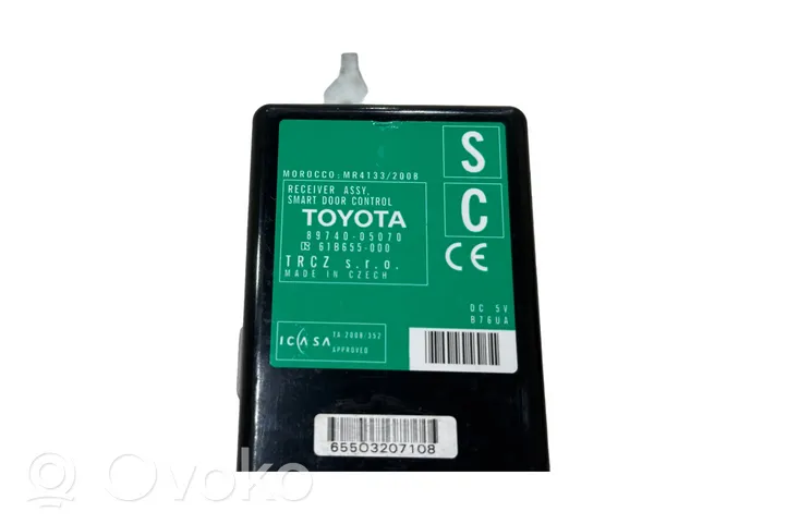 Toyota Avensis T270 Unité de commande module de porte 8974005070