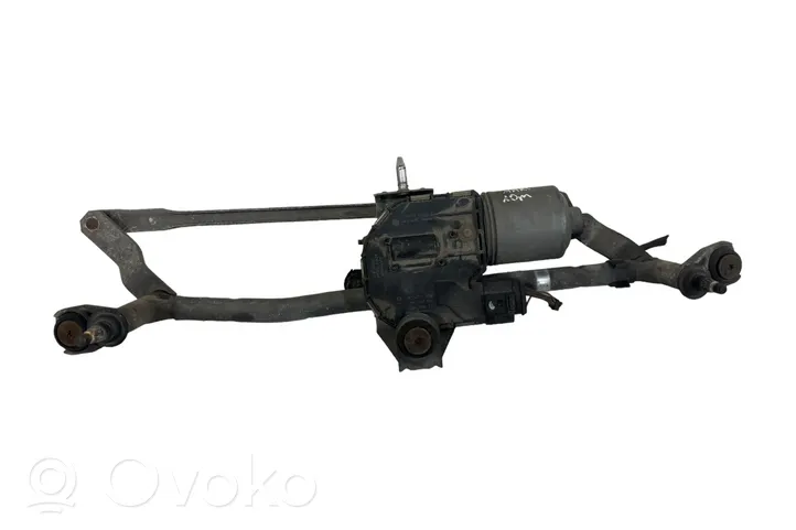 Volkswagen Caddy Mechanizm i silniczek wycieraczek szyby przedniej / czołowej 1T1955119