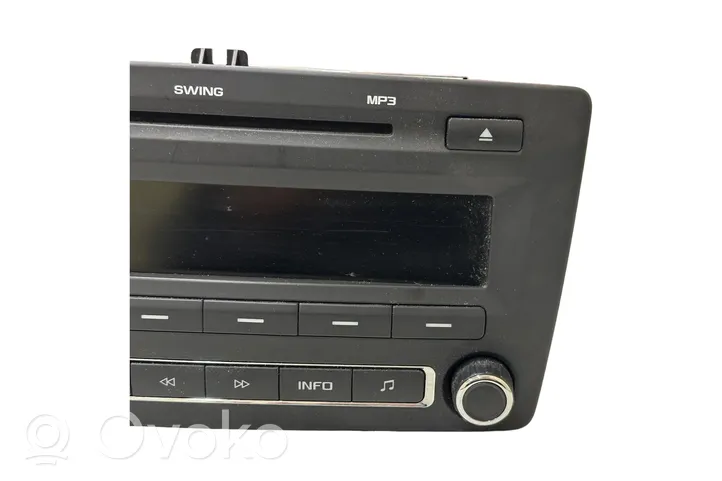 Skoda Octavia Mk2 (1Z) Unità principale autoradio/CD/DVD/GPS 1Z0035161F