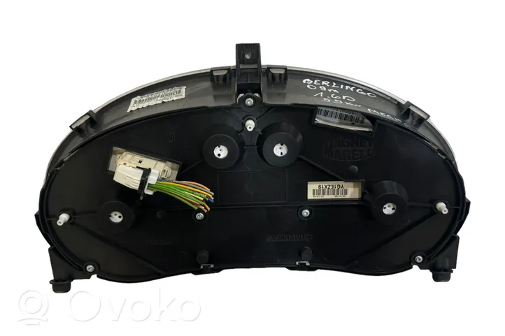 Citroen Berlingo Speedometer (instrument cluster) 9665154980