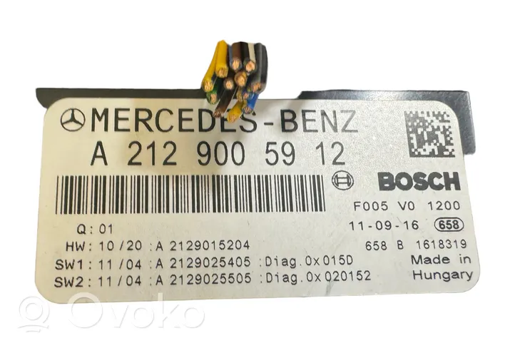 Mercedes-Benz GLK (X204) Drošinātāju bloks A2129005912