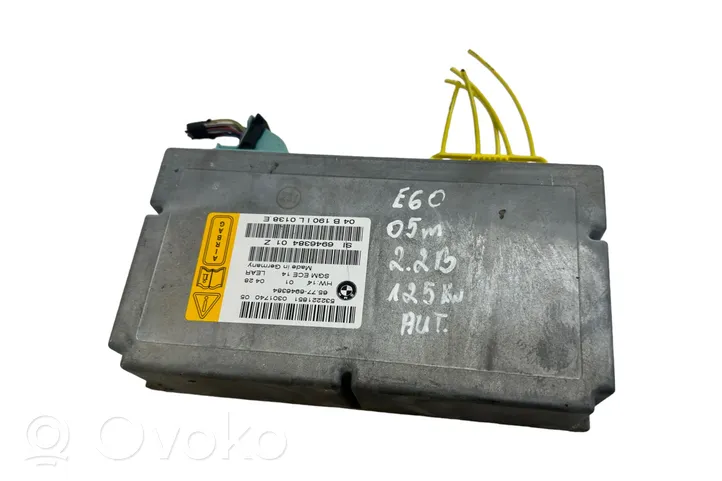 BMW 5 E60 E61 Sterownik / Moduł Airbag 65776946384