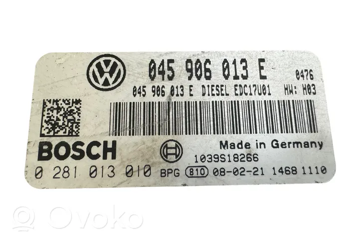 Volkswagen Polo IV 9N3 Centralina/modulo del motore 045906013E