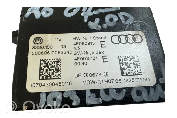 Audi A6 S6 C6 4F Užvedimo spynelė 4F0909131E