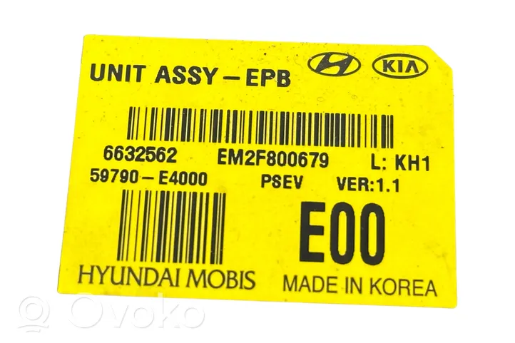 KIA Soul Muut ohjainlaitteet/moduulit 59790E4000