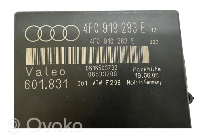 Audi A6 S6 C6 4F Sterownik / Moduł parkowania PDC 4F0919283E