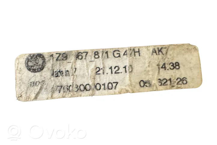 Skoda Octavia Mk2 (1Z) Copertura ripiano portaoggetti 1Z9867871G