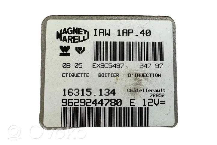 Citroen Berlingo Sterownik / Moduł ECU 9629244780E