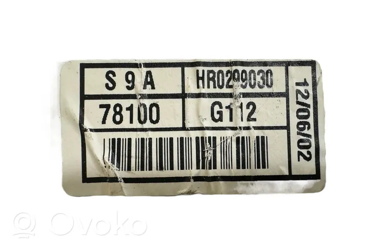 Honda CR-V Compteur de vitesse tableau de bord HR0299030