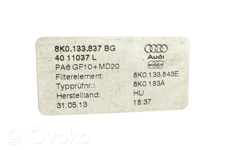 Audi Q5 SQ5 Ilmansuodattimen kotelo 8K0133837BG