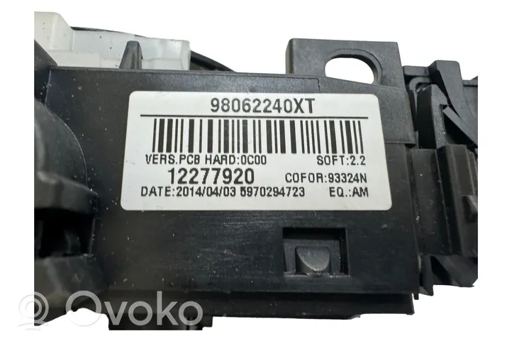 Peugeot Partner Leva/interruttore dell’indicatore di direzione e tergicristallo 98062240XT