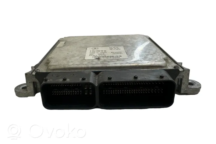 Mercedes-Benz E W212 Calculateur moteur ECU A6519007500